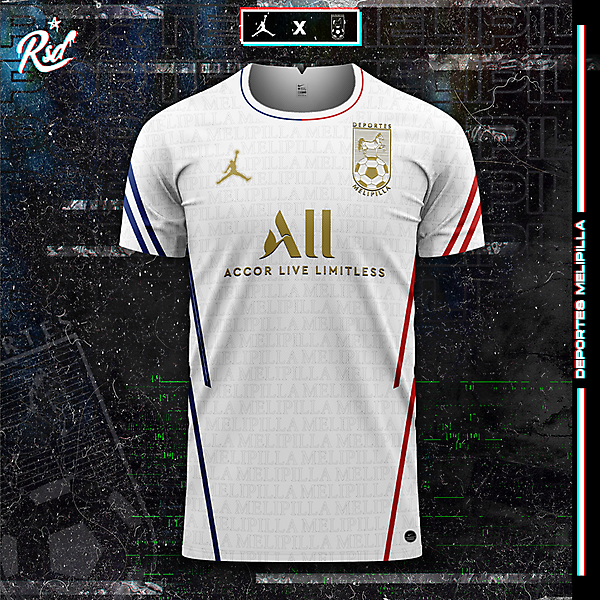 Concepto de kit Jordan X Deportes Melipilla