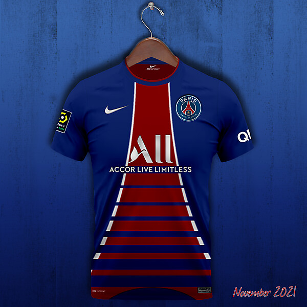 Paris Saint-Germain home shirt concept