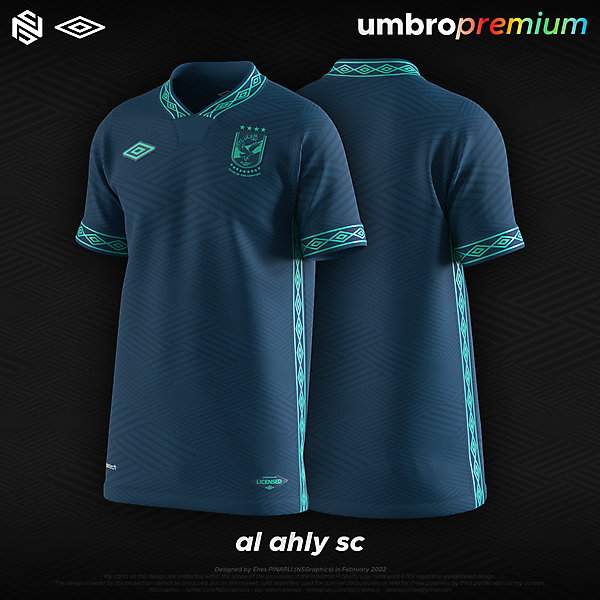 al ahly sc x umbro premium x ns