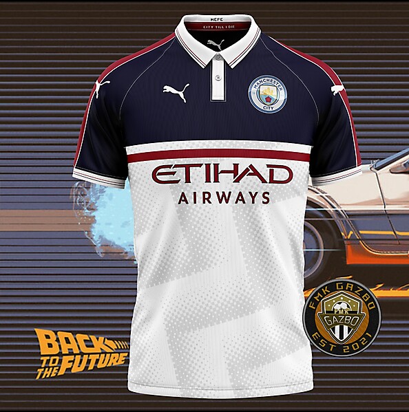 Man City Away retro twist