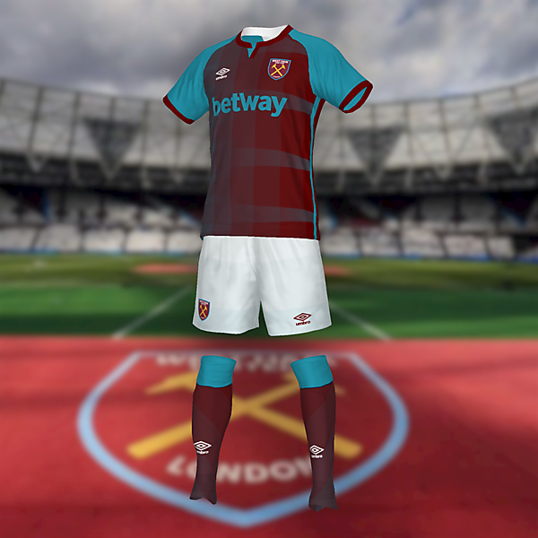 West Ham United F.C. Home shirt concept