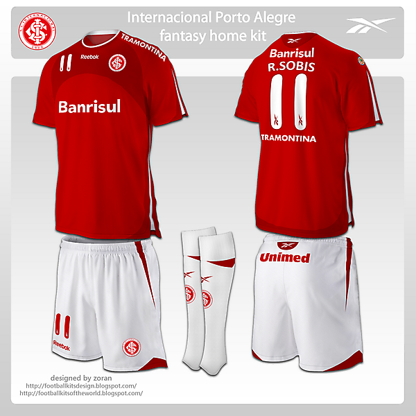 Internacional Porto Alegre fantasy home