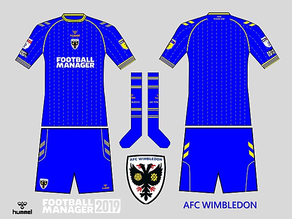 AFC Wimbledon  Home kit 2022/23