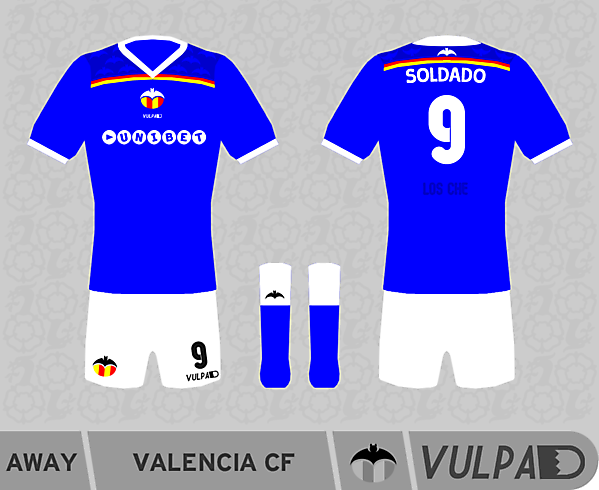 Valencia Away Kit 2