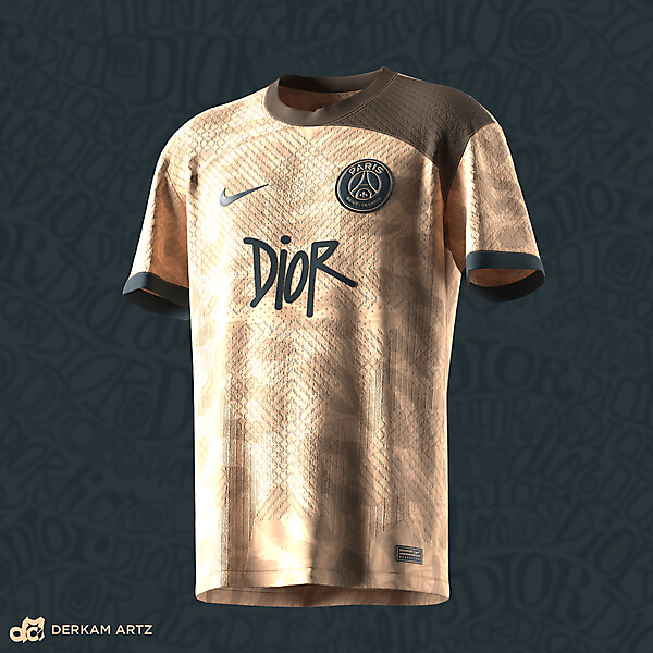 PSG x Nike x Dior - Fourth Concept "Lynx"