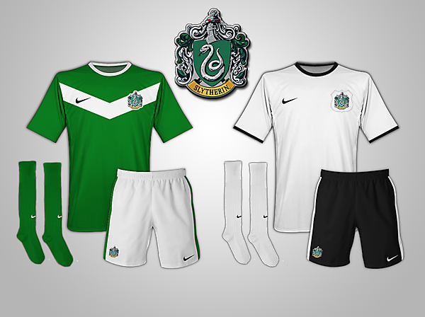 Slytherin (Harry Potter) Fantasy Football Kits