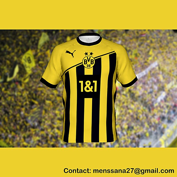 Borussia Dortmund hypothetical match jersey