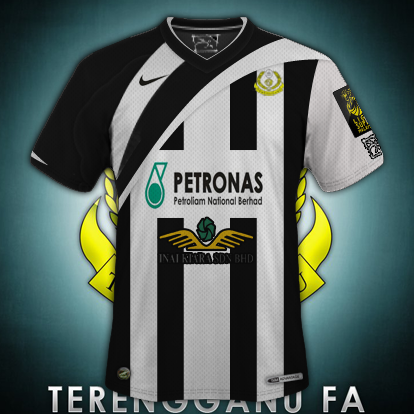 Terengganu FA 11/12 Away Fantasy Kit(NEW!!)