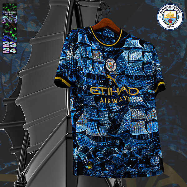  Man  City Away Kit Concept 
