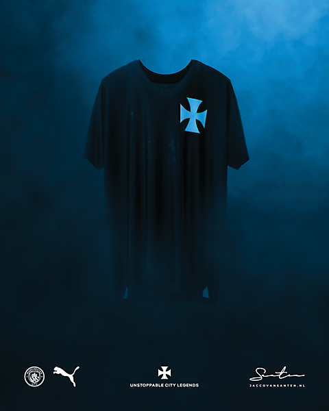 Manchester City x Puma x Champions League concept by jaccovansanten.nl