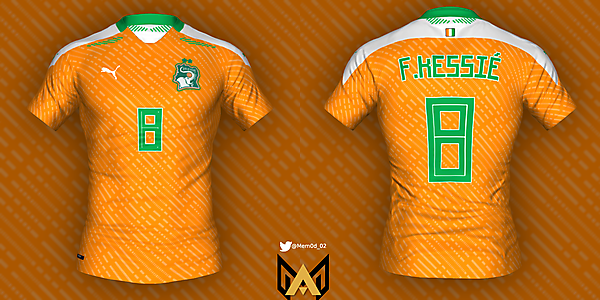 Ivory Coast Home Kit | AFCON 2024