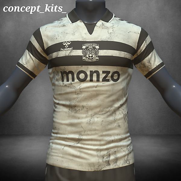 Coventry City 'back to brown' away kit