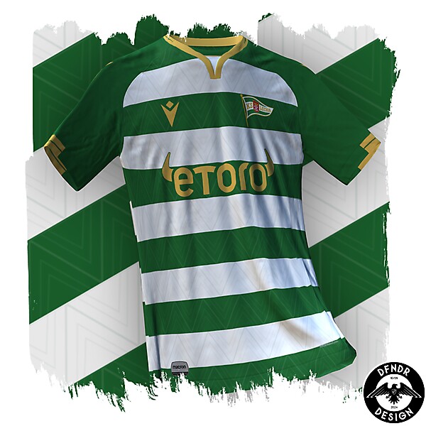 KS Lechia Gdańsk - Home kit concept