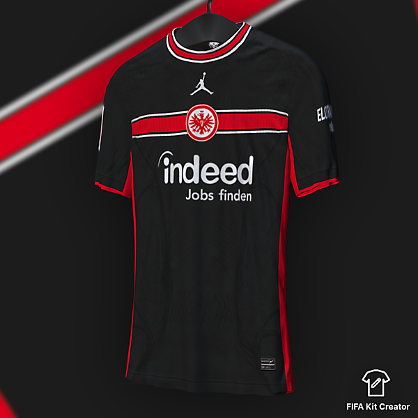 Eintracht Frankfurt x Jordan home concept