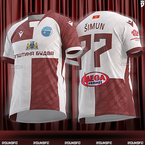 OFK Petrovac (1.CFL Montenegro) - Away Kit