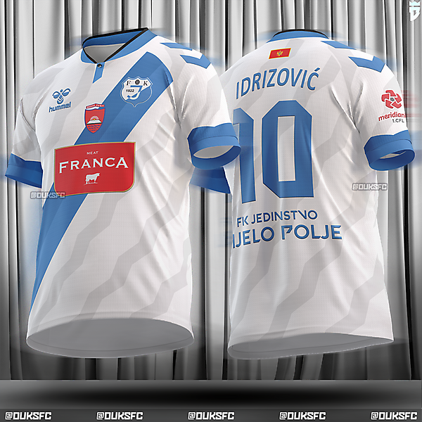 FK Jedinstvo Bijelo Polje (1.CFL Montenegro) - Home Kit