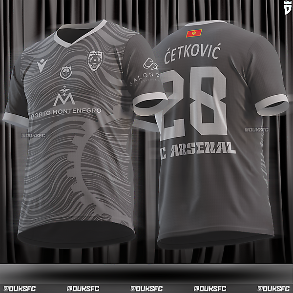 FK Arsenal Tivat (1.CFL Montenegro) - Third Kit