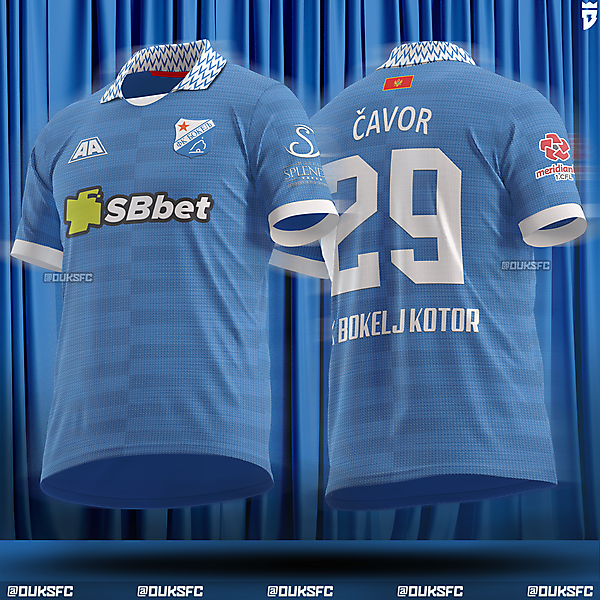 FK Bokelj Kotor (1.CFL Montenegro) - Away Kit