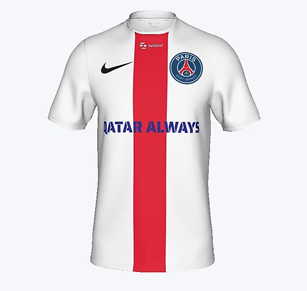 CAMISETA DE VISITANTE DEL PARIS SAINT GERMAIN, 