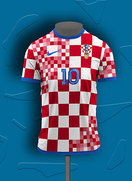 Croatia home shirt concept
