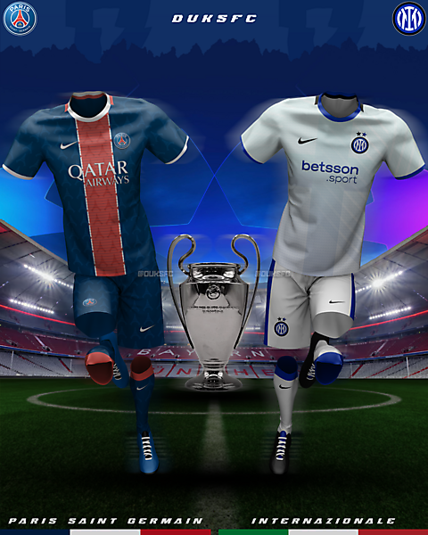 2025 Champions League Final (PSG vs Inter)- Concept Kits