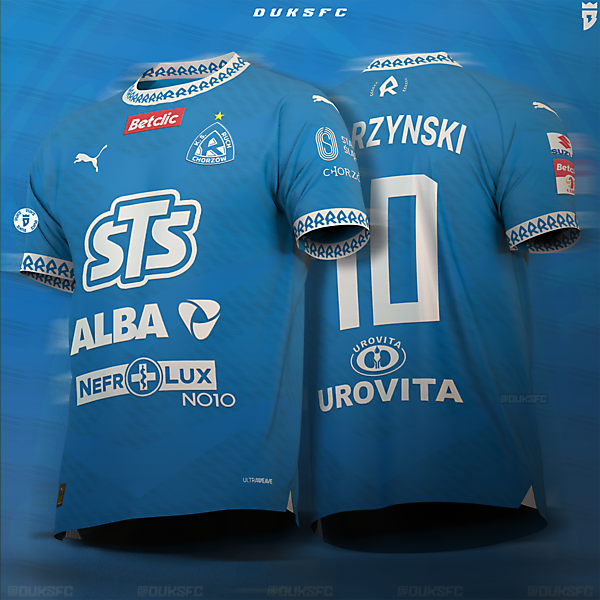 Ruch Chorzów (Poland) - Home Kit Concept