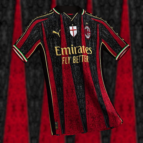 AC Milan home kit concept