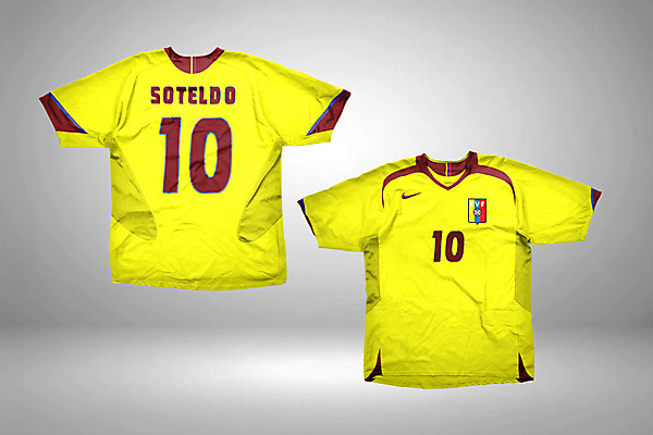 Venezuela Away retro kit nike 2005