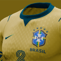 Brazil Home WC 2026 (Concept adapted)