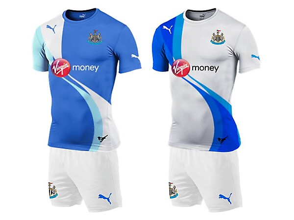 Newcastle United Away and Third