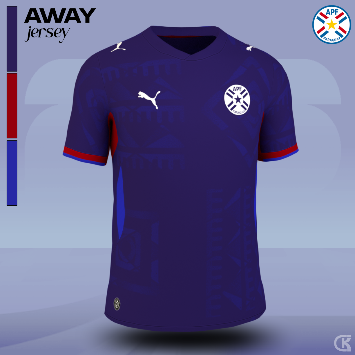 Paraguay Away Concept