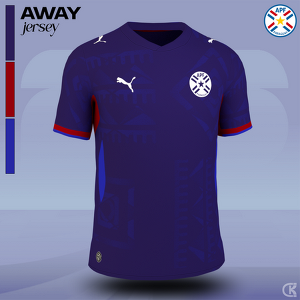 Paraguay Away Concept