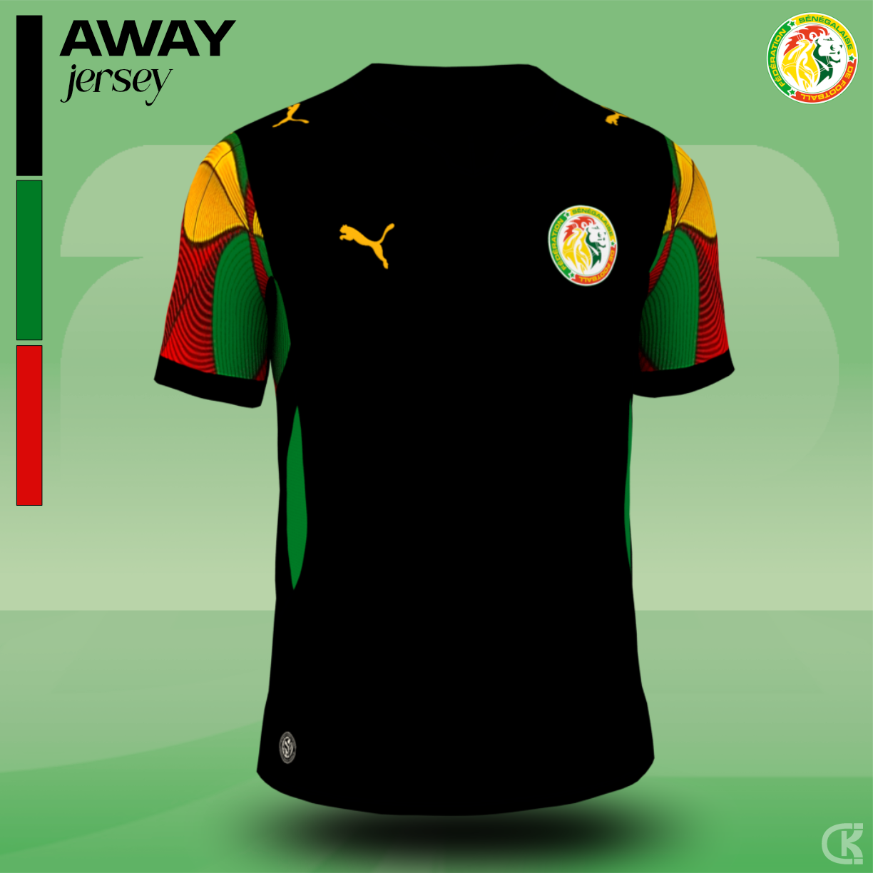 Senegal Away Concept