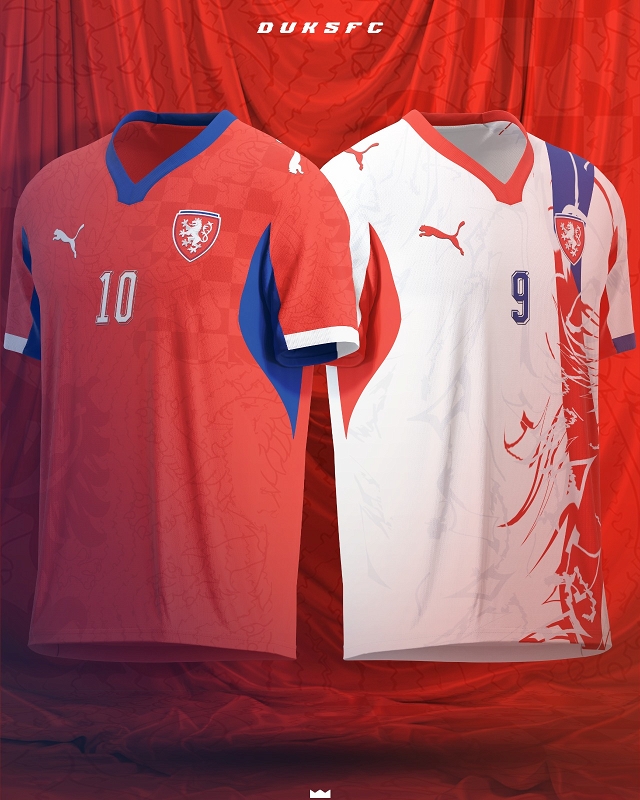 Czechia Home & Away Concept Kits