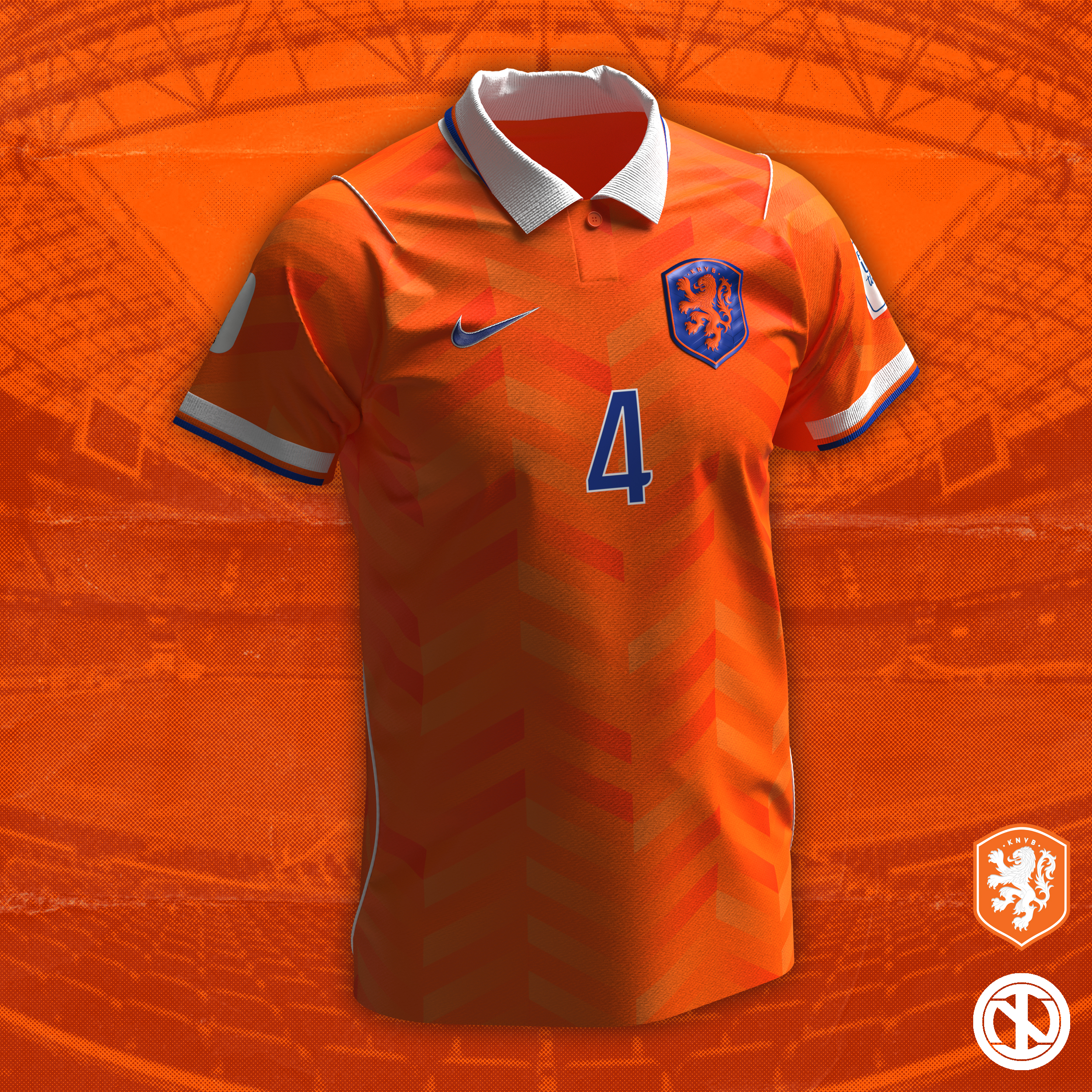 [WC26W6] Netherlands | Home Kit Concept