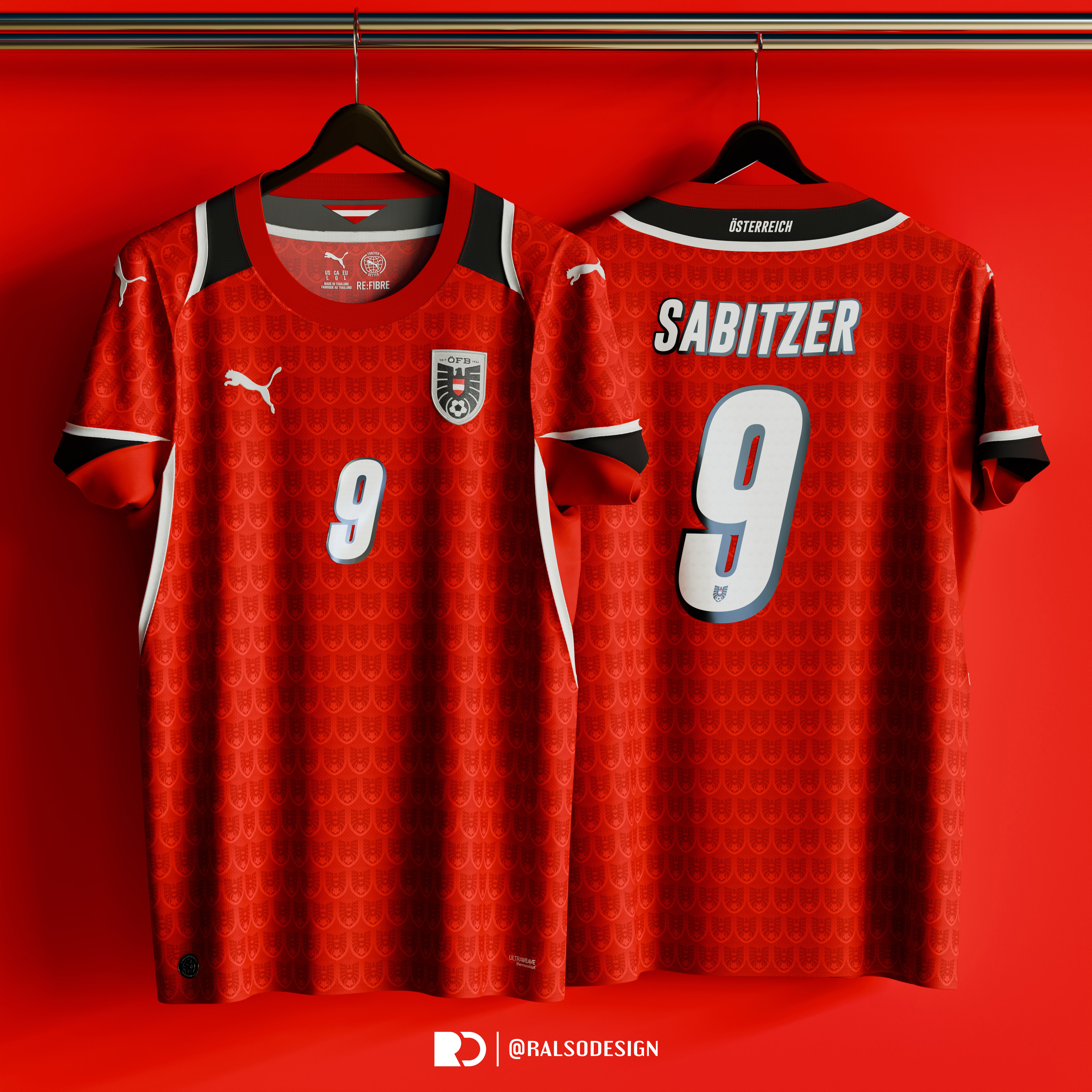 [WC26SF] Austria NT // Home Shirt Concept