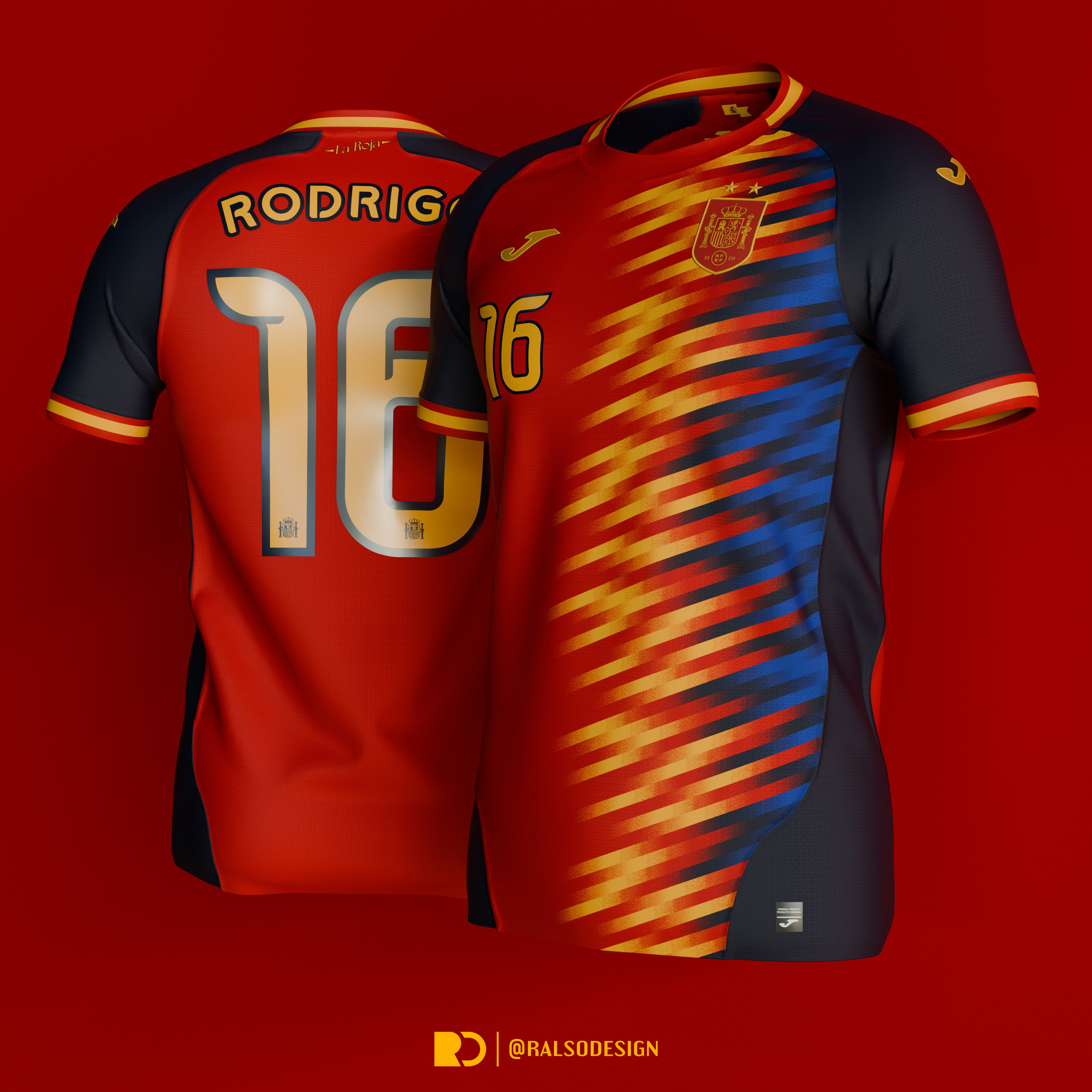 [WC26F3] Spain // Home Shirt Concept