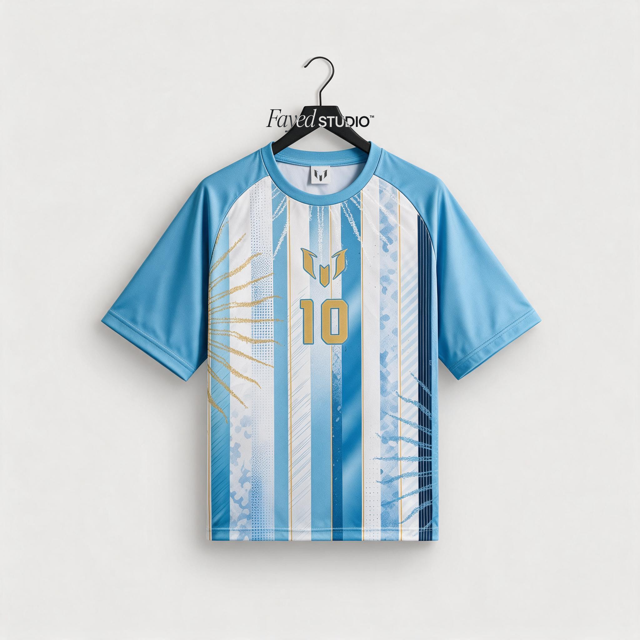 FayedStudio™ & Messi Football Jersey