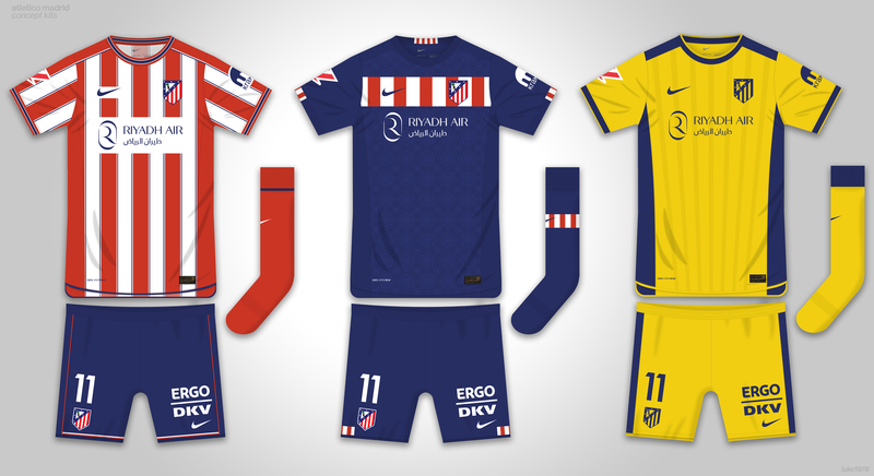 Concept Atletico Madrid H/A/T