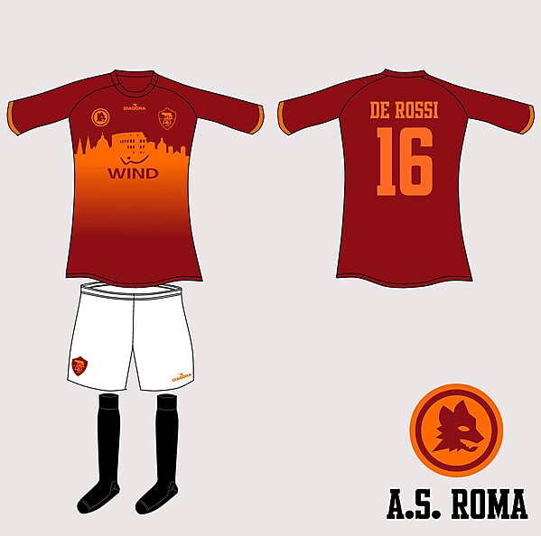 AS Roma Diadora Fantasy Home
