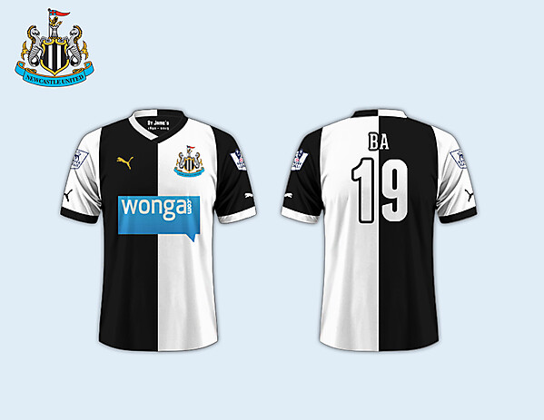 Home Kit // Newcastle United
