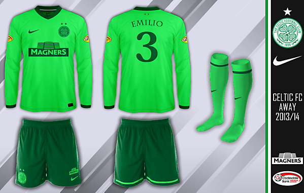 Celtic Fantasy Away 13/14