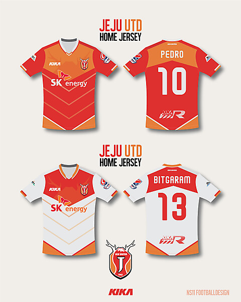 JEJU UNITED_HOME&AWAY JERSEY_KIKA