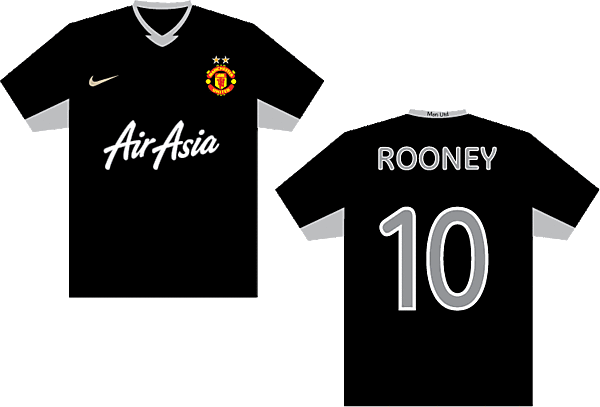 Man Utd Away Kit 2
