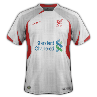 Liverpool fantasy away jersey 2014/15