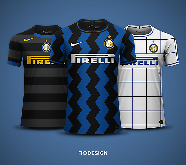 FC Inter || Nike || Home, Away & Third