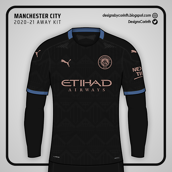 Manchester City | 2020-21 Away shirt prediction (according to leaks)