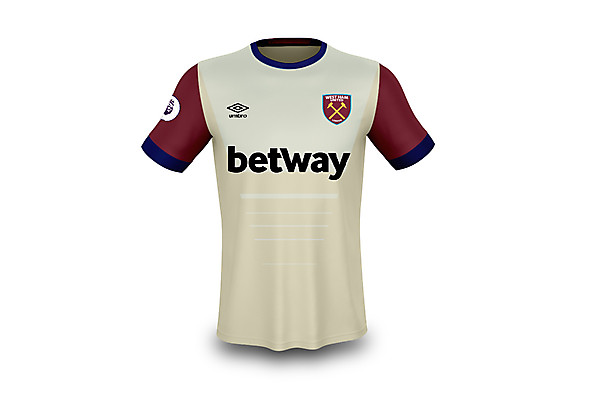 West Ham 2020-21 Cream