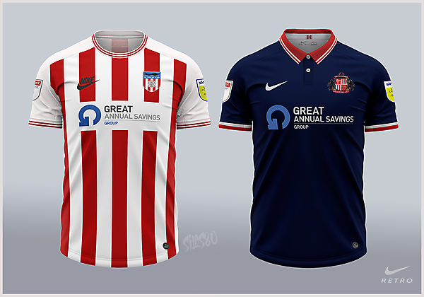 Sunderland Home/Away - Nike Retro