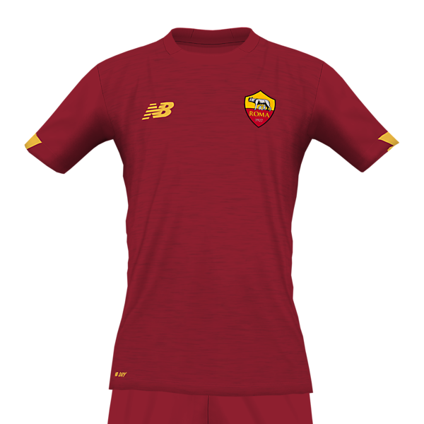 Roma x New Balance home kit Fantasy by @feliplayzz